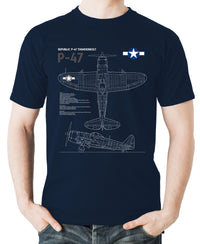 Thumbnail for P-47 Thunderbolt - T-shirt
