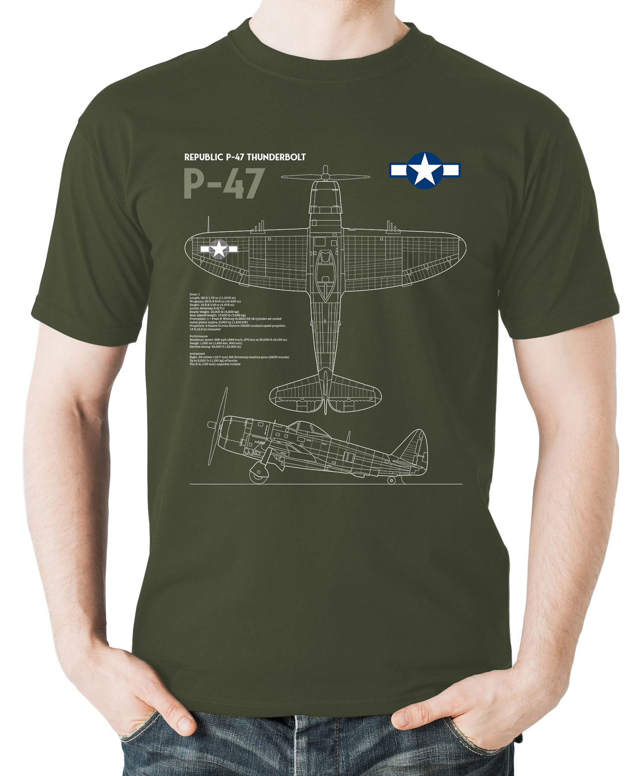 P-47 Thunderbolt - T-shirt