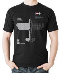Thumbnail for Hawker Fury - T-shirt