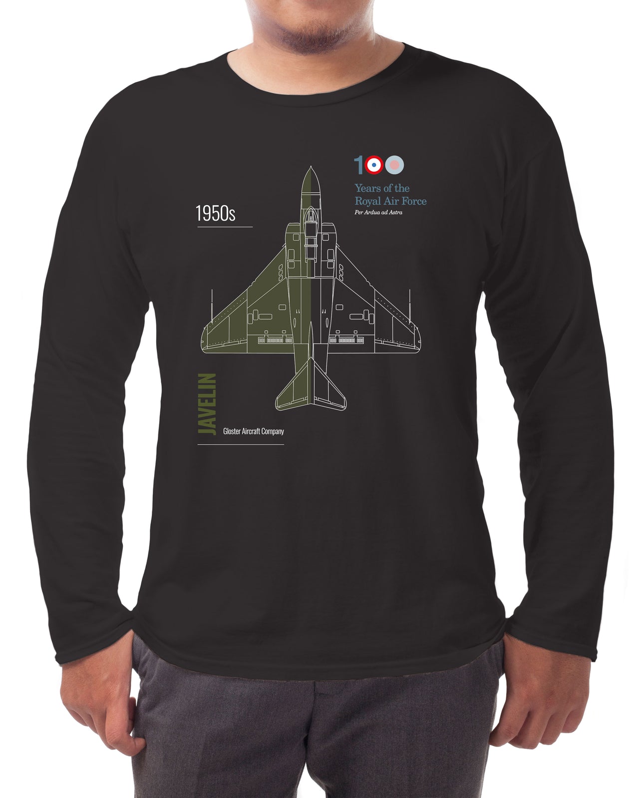 Gloster Javelin - Long-sleeve T-shirt