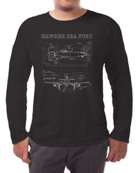 Thumbnail for Sea Fury - Long-sleeve T-shirt