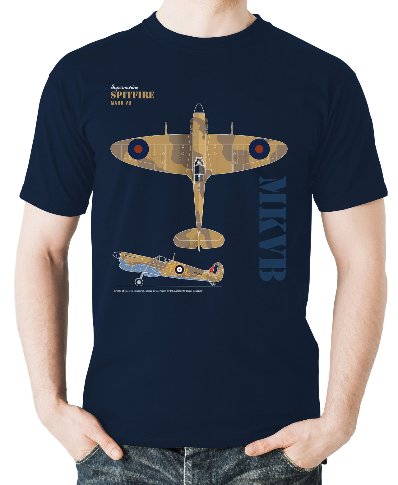 Spitfire MK VB - T-shirt