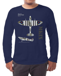 Thumbnail for Spitfire MK IX - Long-sleeve T-shirt