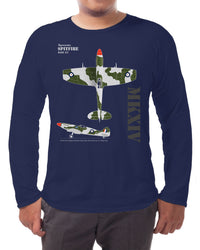 Thumbnail for Spitfire MK XIV - Long-sleeve T-shirt