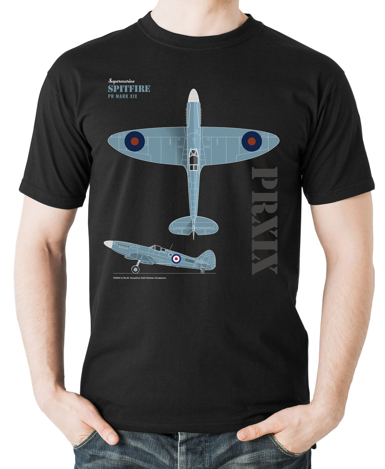 Spitfire PR MK XIX - T-shirt