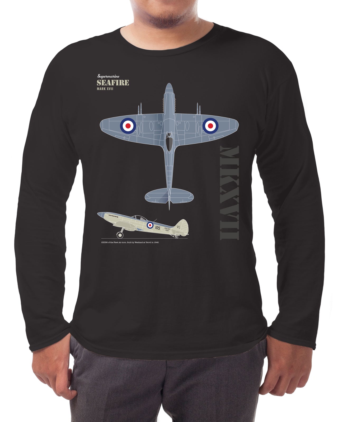 Seafire MK XVII - Long-sleeve T-shirt