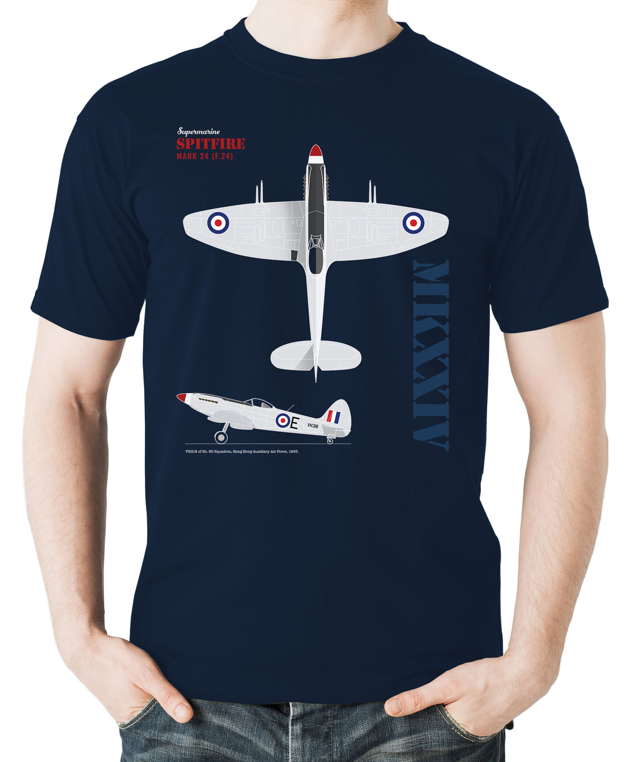 Spitfire MK 24 - T-shirt