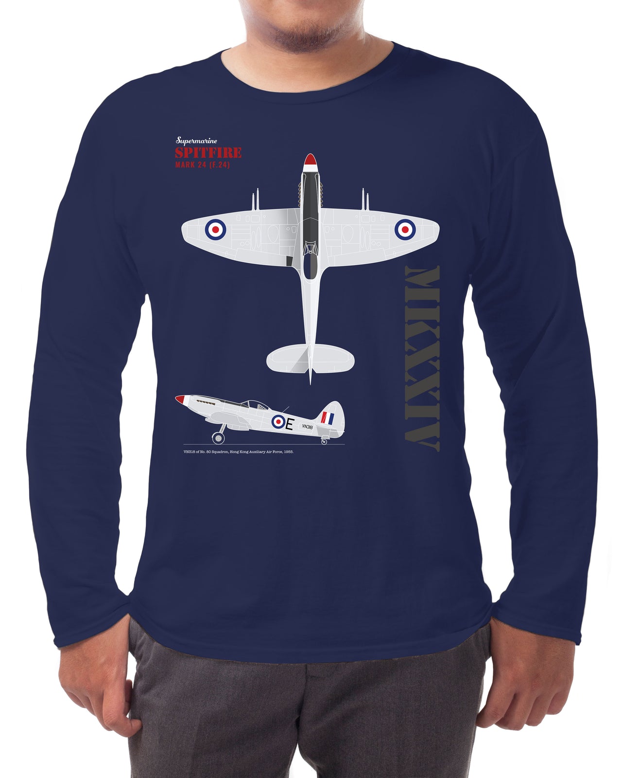 Spitfire MK 24 - Long-sleeve T-shirt