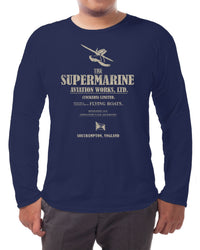 Thumbnail for Supermarine - Long-sleeve T-shirt