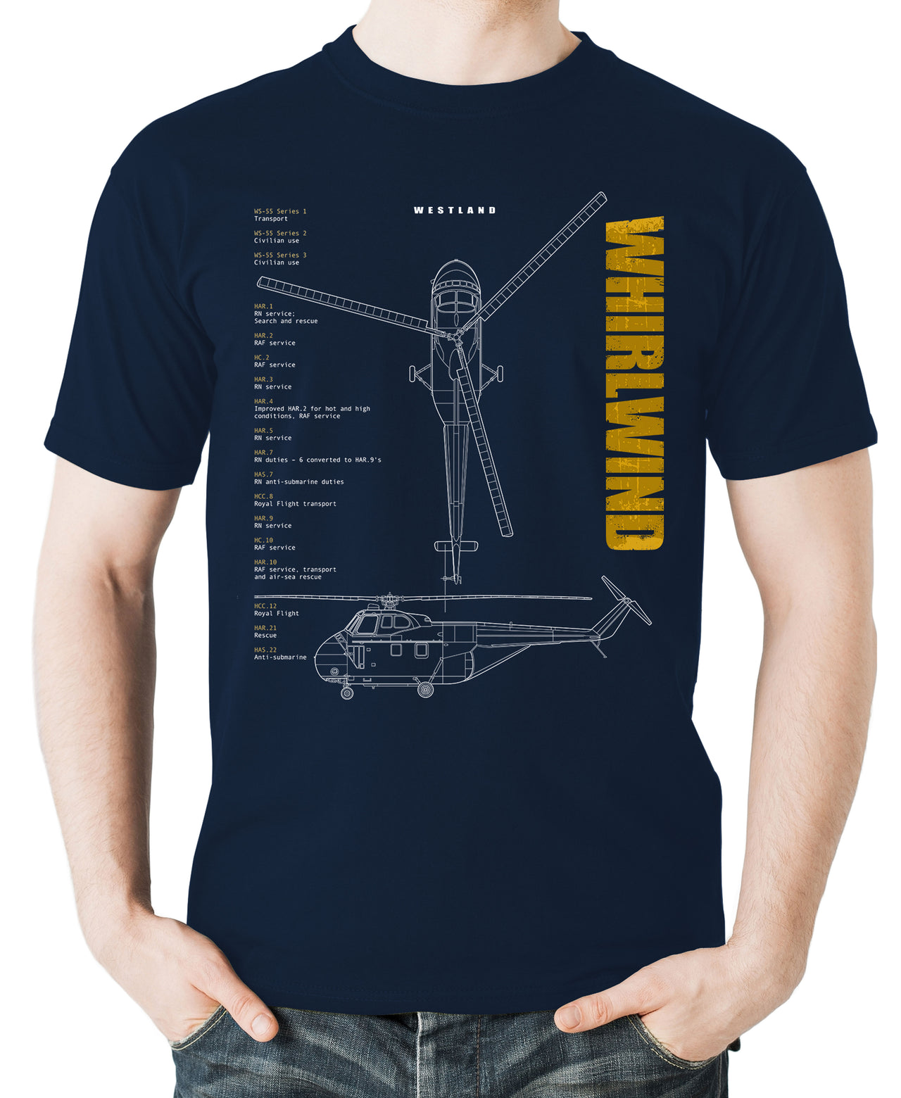 Whirlwind Helicopter - T-shirt