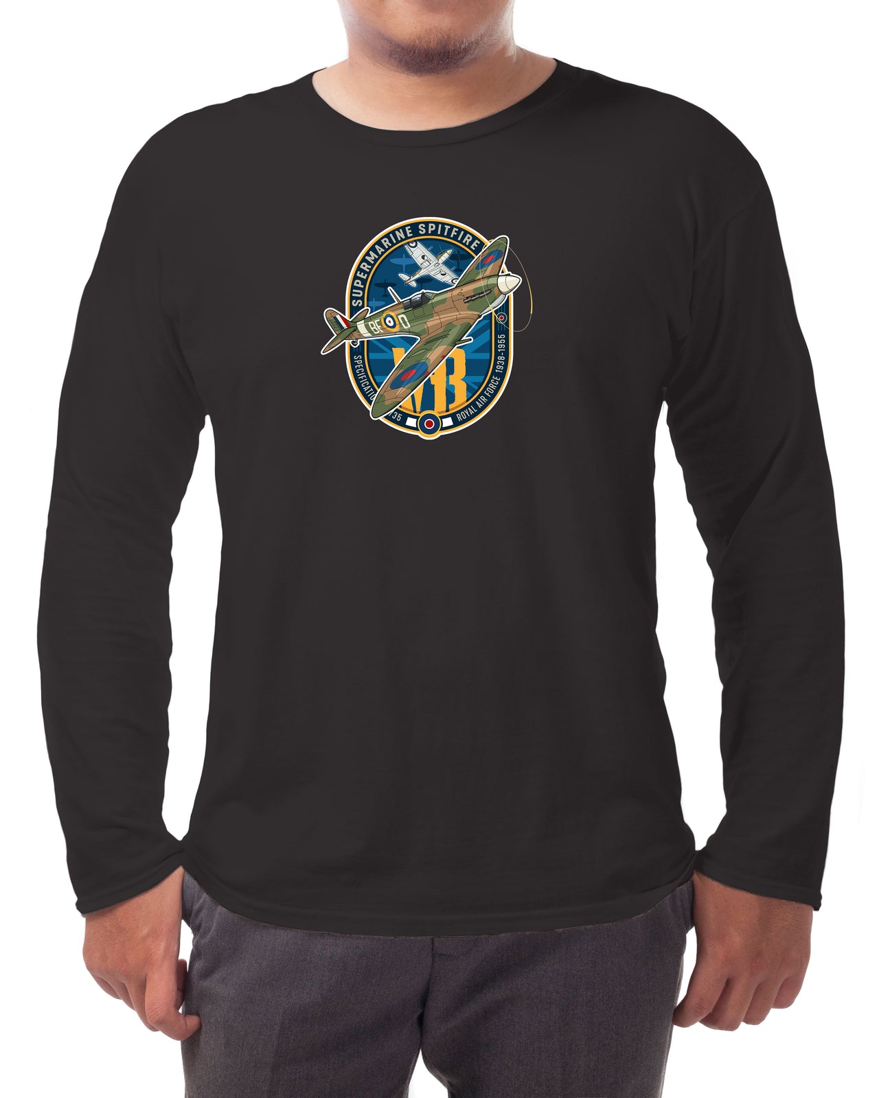 Supermarine Spitfire - Long-sleeve T-shirt
