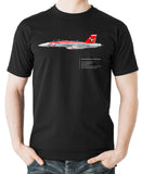 F-18 Hornet - T-shirt