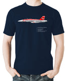 F-18 Hornet - T-shirt