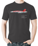 F-18 Hornet - T-shirt