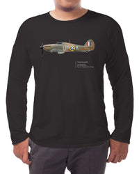 Thumbnail for Hurricane 605SQN - Long-sleeve T-shirt