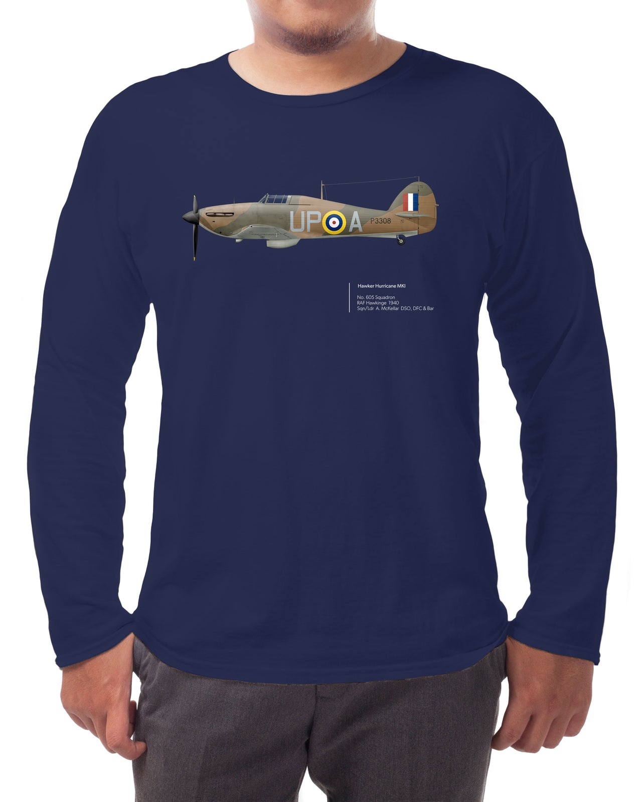 Hurricane 605SQN - Long-sleeve T-shirt