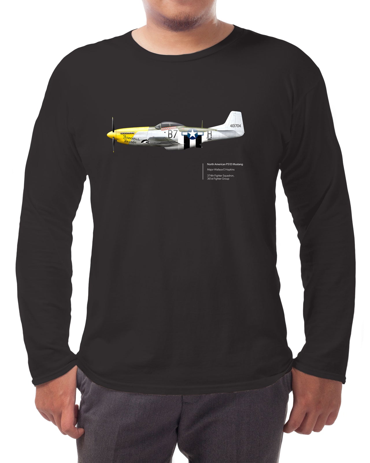 Mustang 'Ferocious Frankie' - Long-sleeve T-shirt