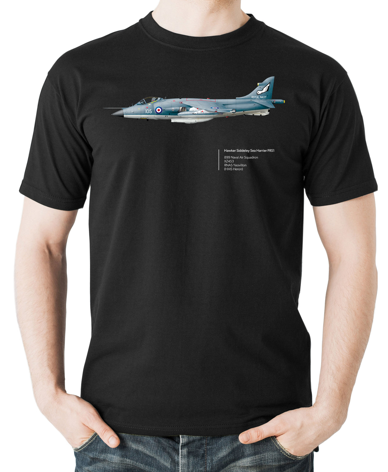 Sea Harrier 899 NAS - T-shirt