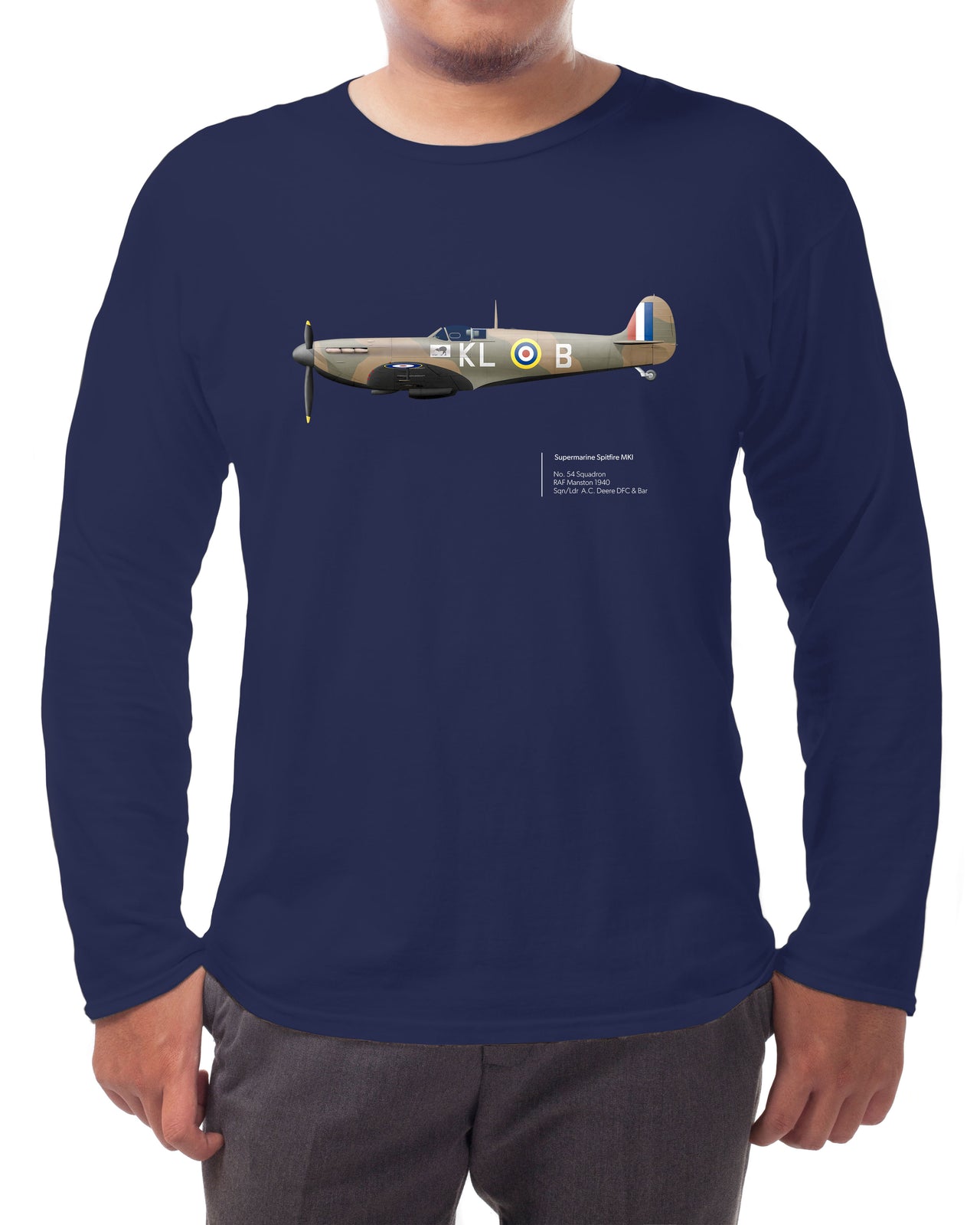 Spitfire 54SQN - Long-sleeve T-shirt