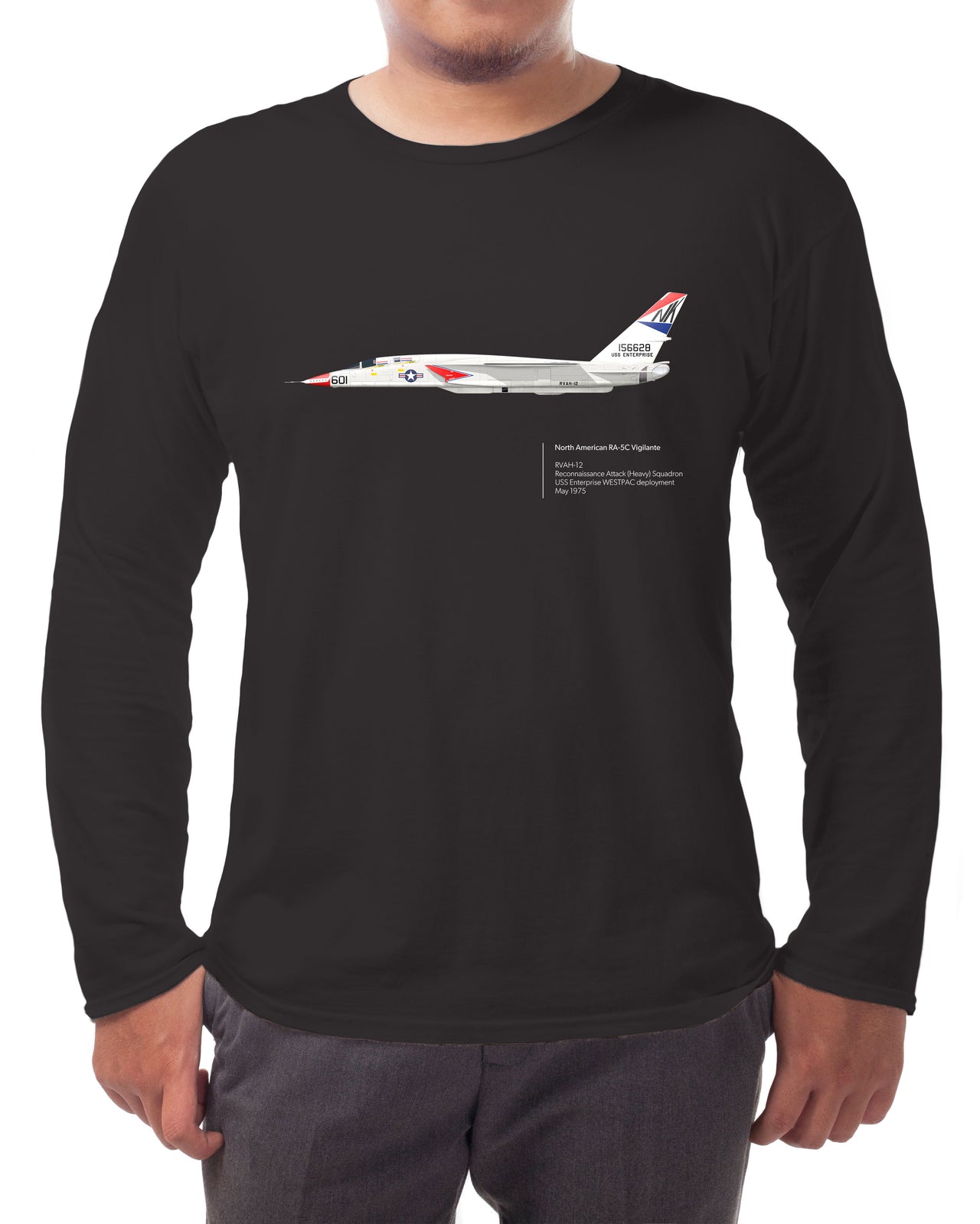Vigilante RVAH-12 - Long-sleeve T-shirt