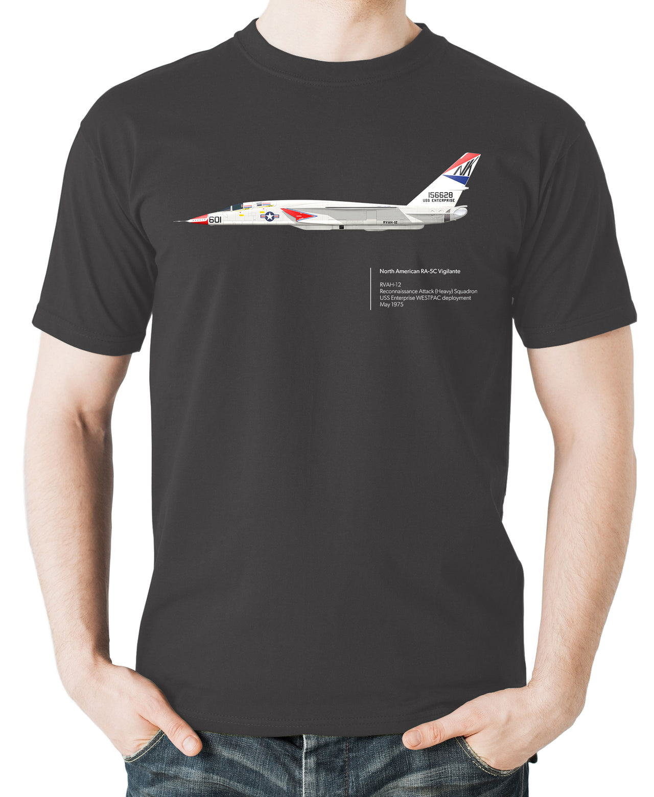 Vigilante RVAH-12 t-shirt from Chris Sandham-Bailey | Flyingraphics