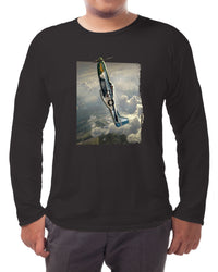 Thumbnail for P-51 Mustang - 'Warhorse' - Long-sleeve T-shirt