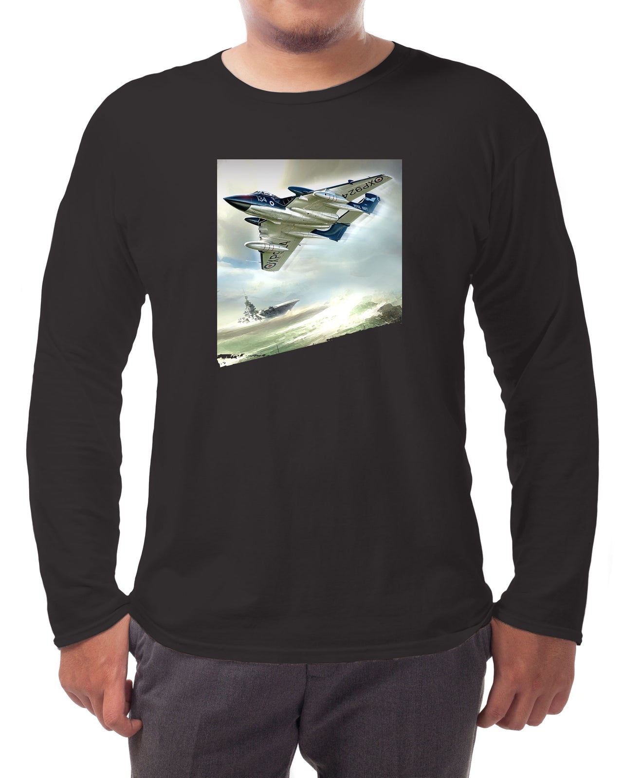 de Havilland Sea Vixen - Long-sleeve T-shirt