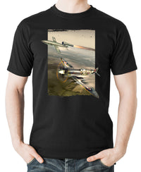 Thumbnail for Spitfire and V1 Doodlebug - T-shirt