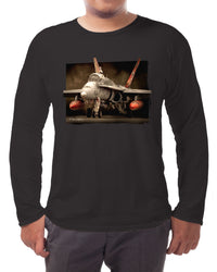 Thumbnail for F-18 Hornet ALA 15 - Long-sleeve T-shirt