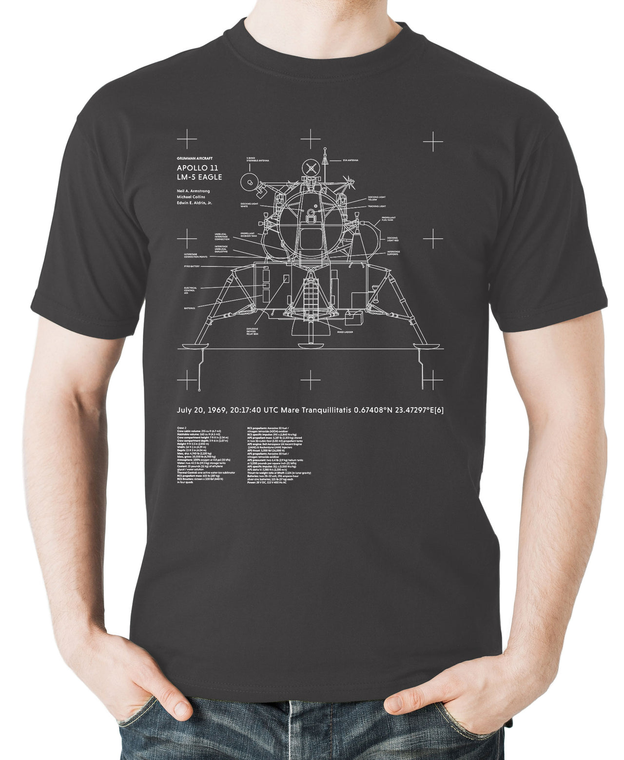 Apollo 11 Lunar Module - T-shirt