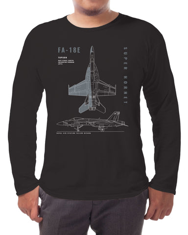 F/A-18E Super Hornet - Long-sleeve T-shirt