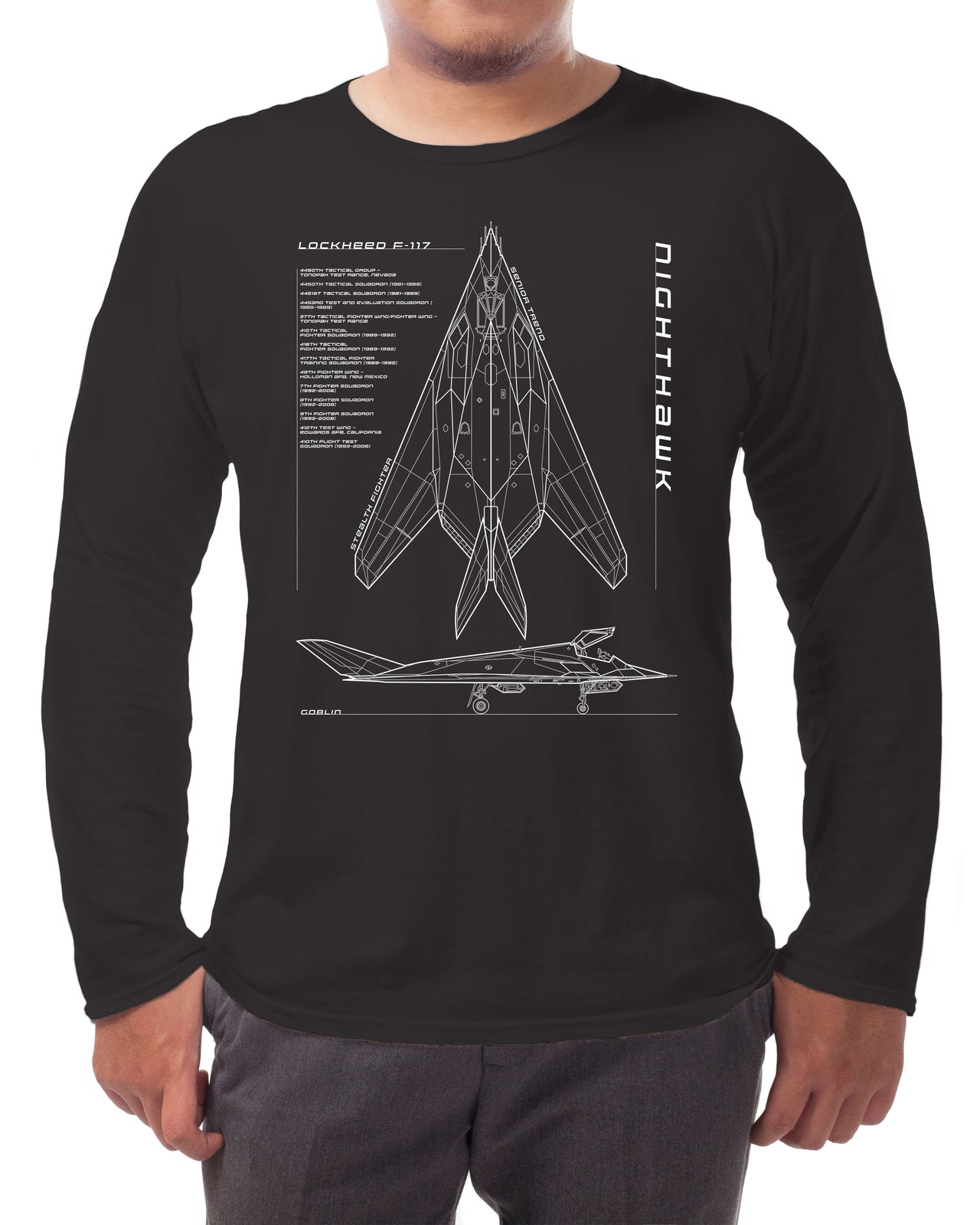 F-117 Nighthawk - Long-sleeve T-shirt