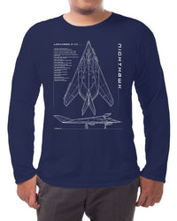 Thumbnail for F-117 Nighthawk - Long-sleeve T-shirt