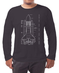 Thumbnail for Space Shuttle - Long-sleeve T-shirt