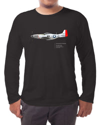 Thumbnail for Mustang 78th FG - Long-sleeve T-shirt