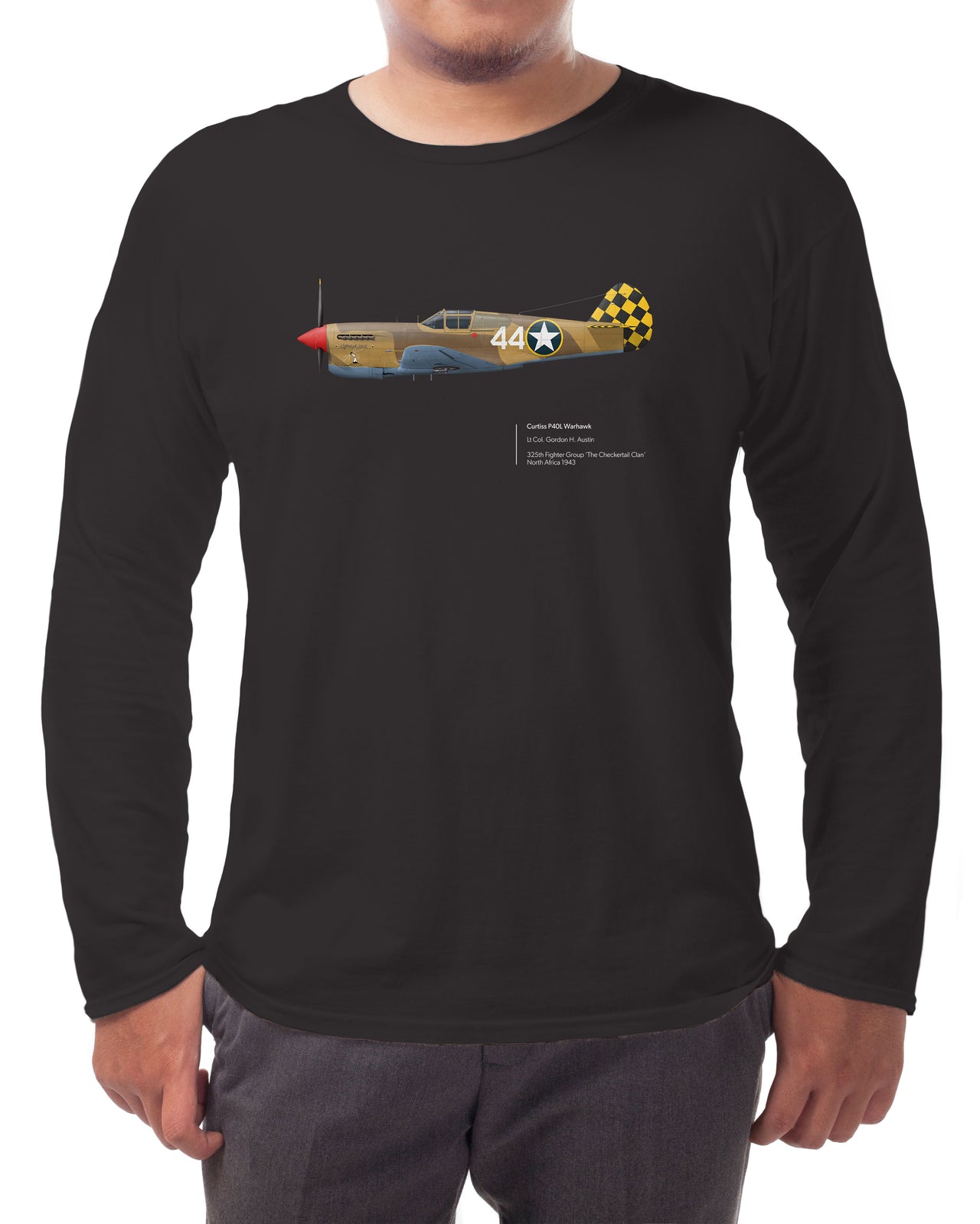 P-40L Warhawk - Long-sleeve T-shirt