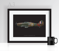 Thumbnail for BBMF Hawker Hurricane MKIIC - Poster