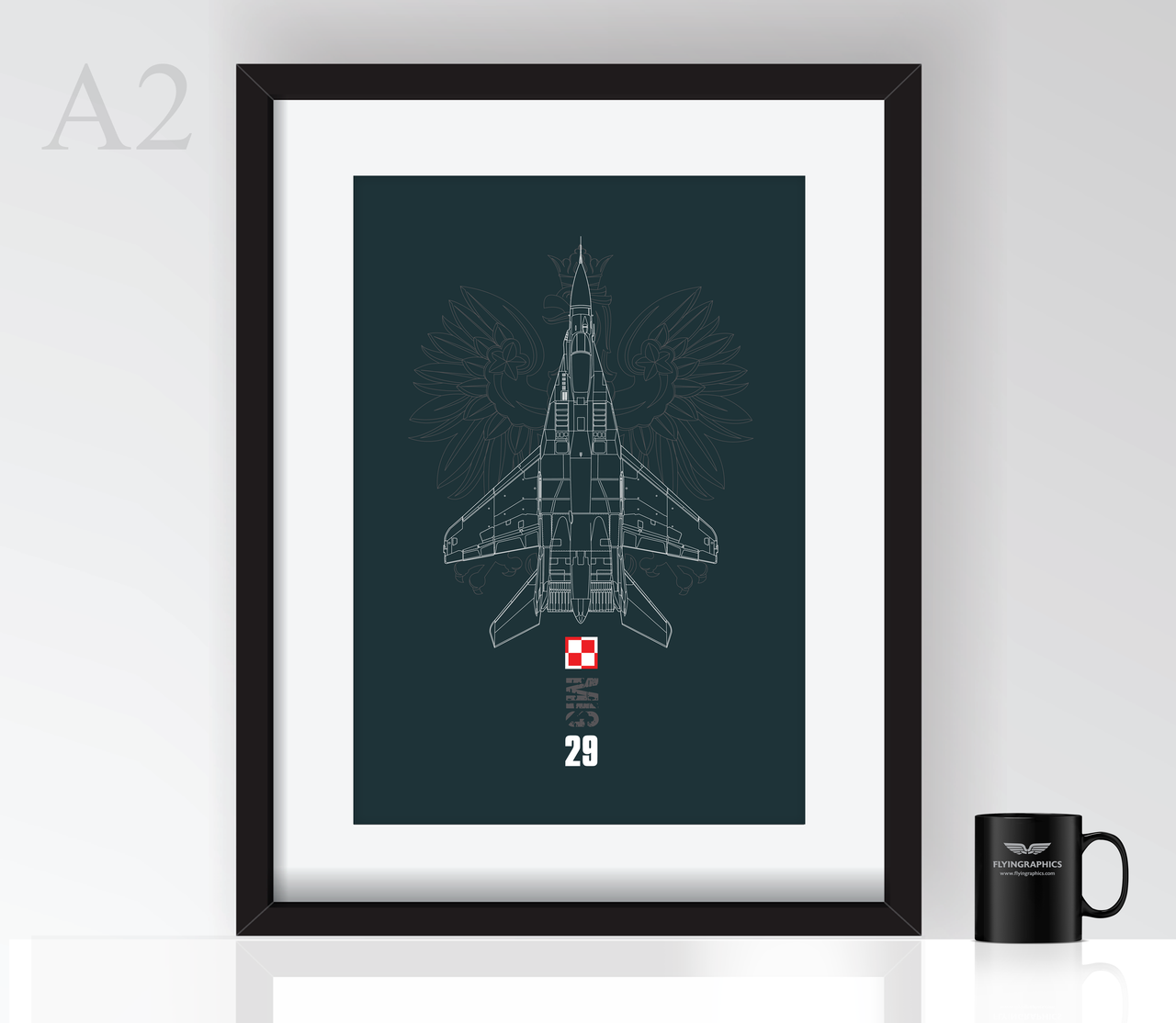 MiG 29 Fulcrum - Poster