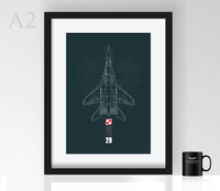 Thumbnail for MiG 29 Fulcrum - Poster