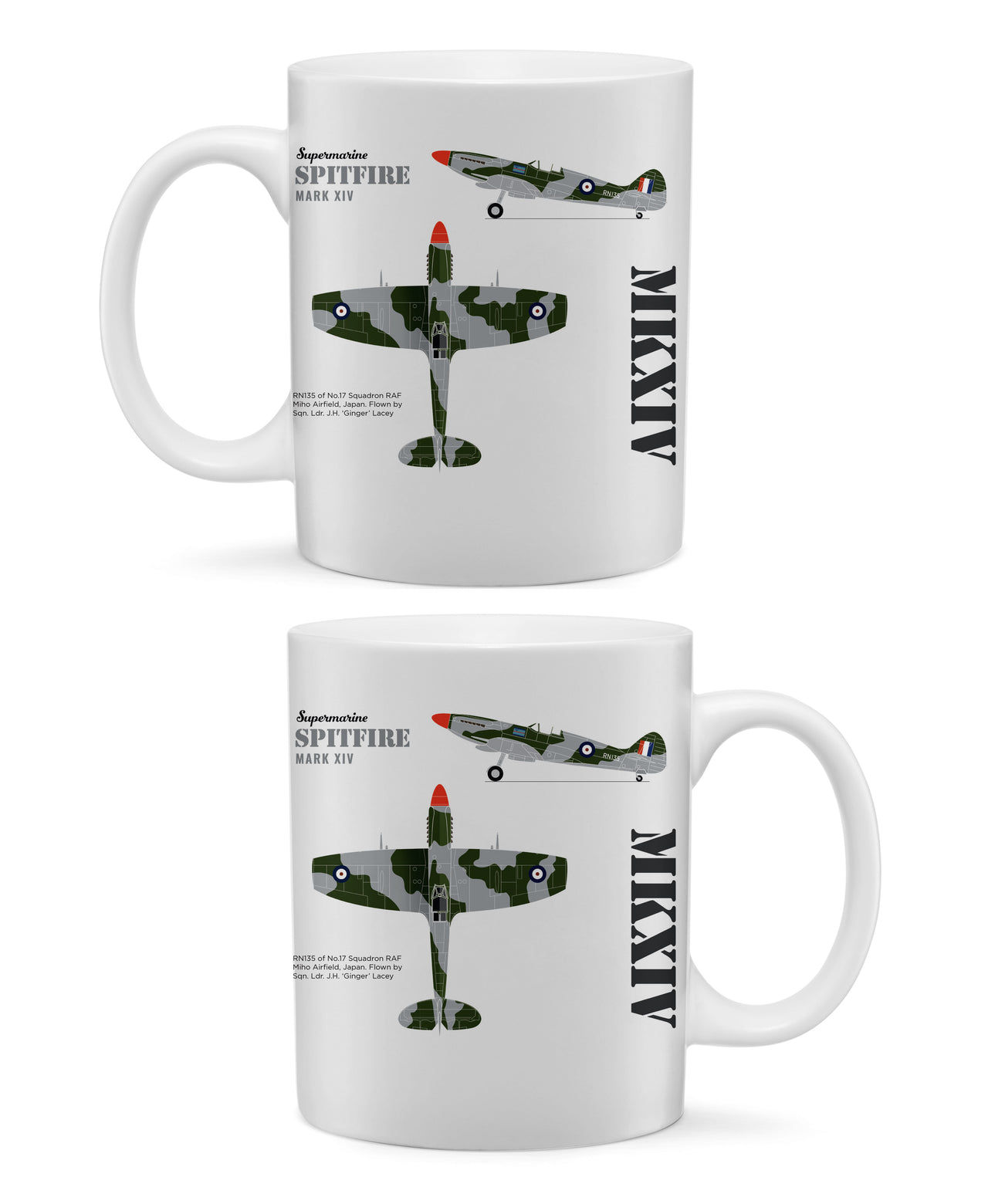 Spitfire Xiv Rn135 MUG tagged