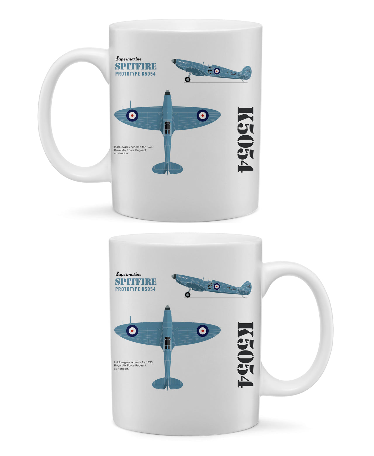 Spitfire Prototype K5054 - Mug