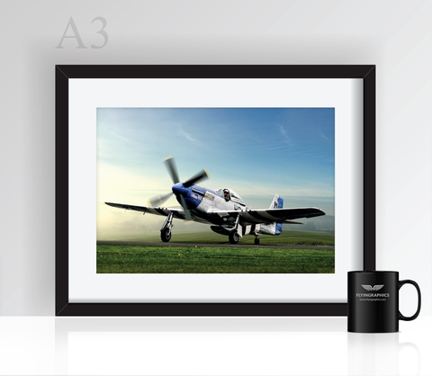 P-51 Mustang - Poster