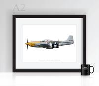 Thumbnail for P-51 Mustang 'Ferocious Frankie' - Poster