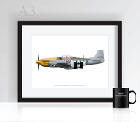 Thumbnail for P-51 Mustang 'Ferocious Frankie' - Poster