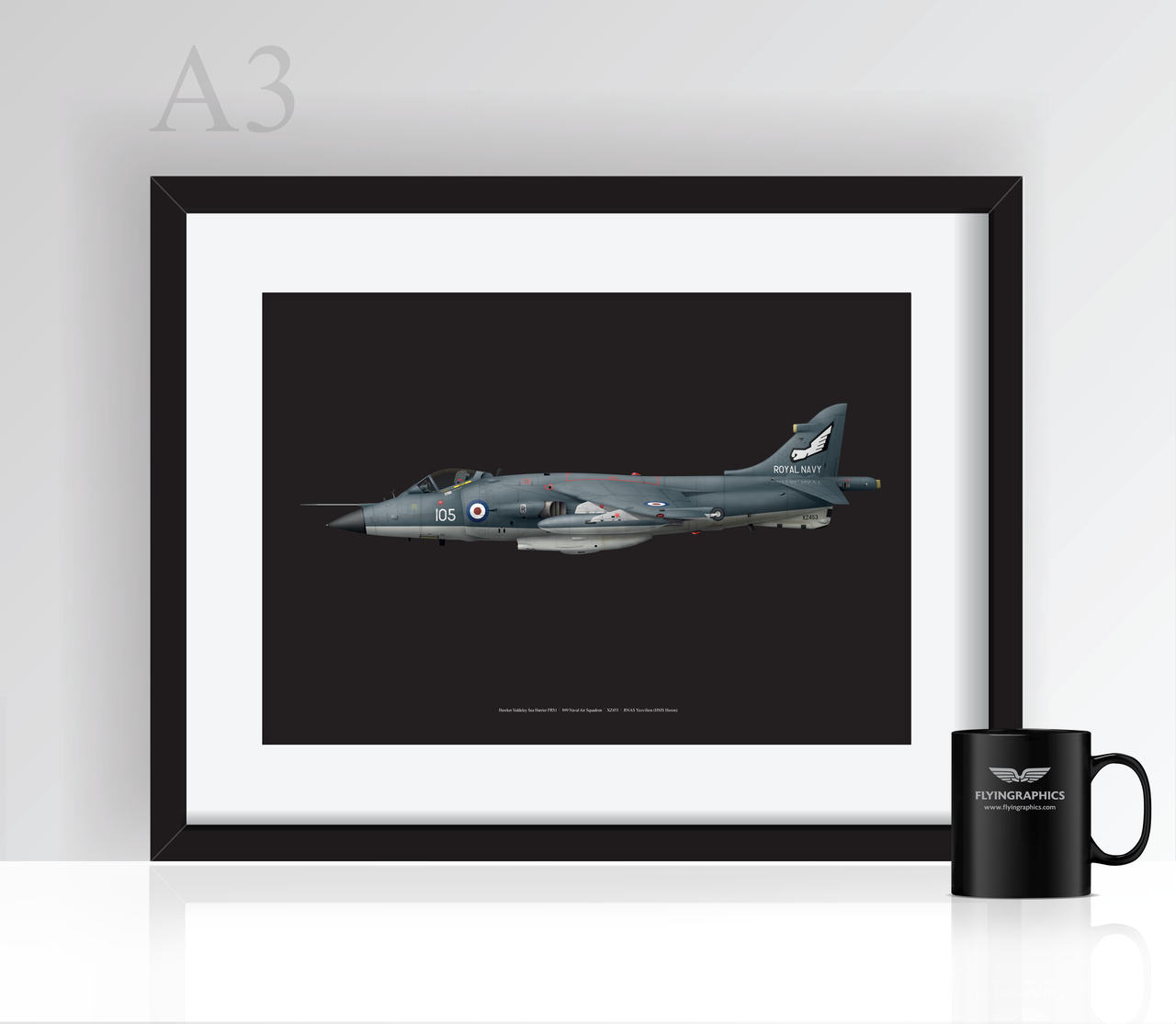 Sea Harrier 899 NAS - Poster