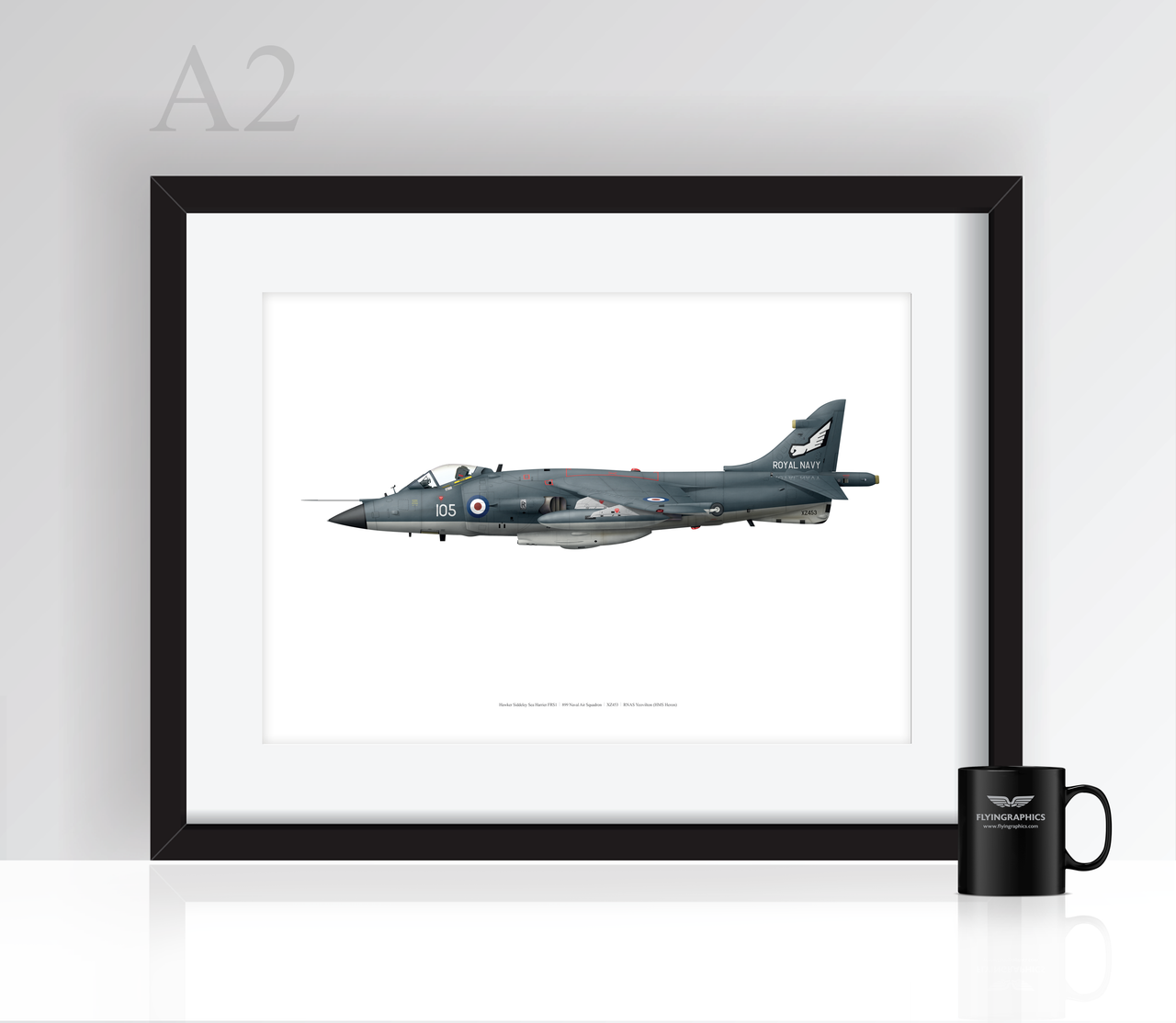 Sea Harrier 899 NAS - Poster