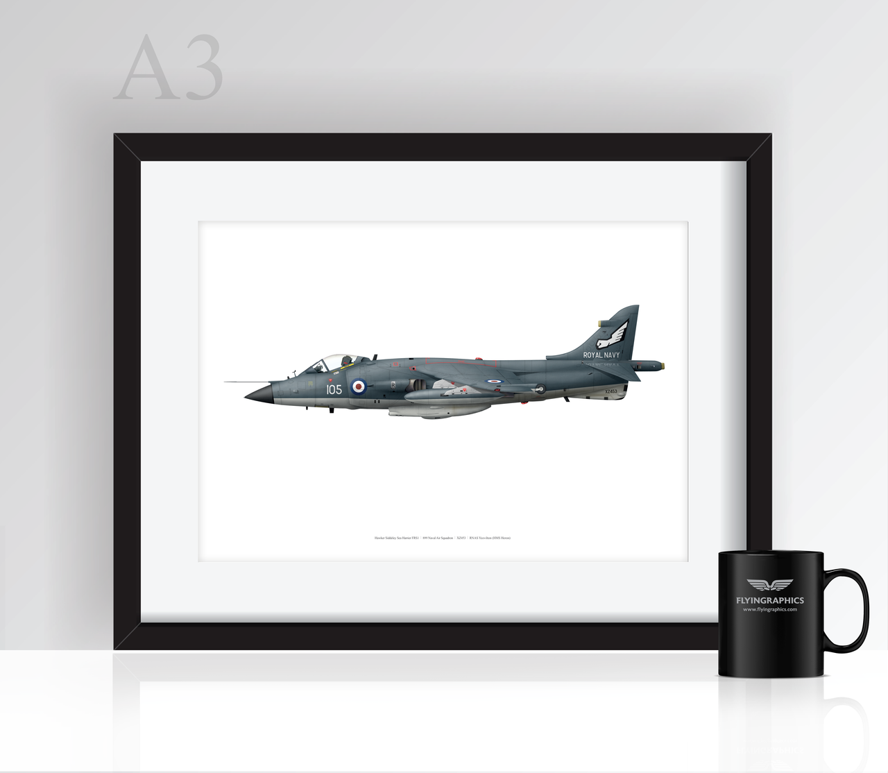 Sea Harrier 899 NAS - Poster