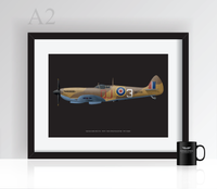 Thumbnail for BBMF Spitfire MK LF IXe - Poster