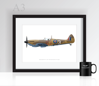 Thumbnail for BBMF Spitfire MK LF IXe - Poster