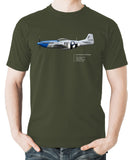 Mustang 352nd FG - T-shirt